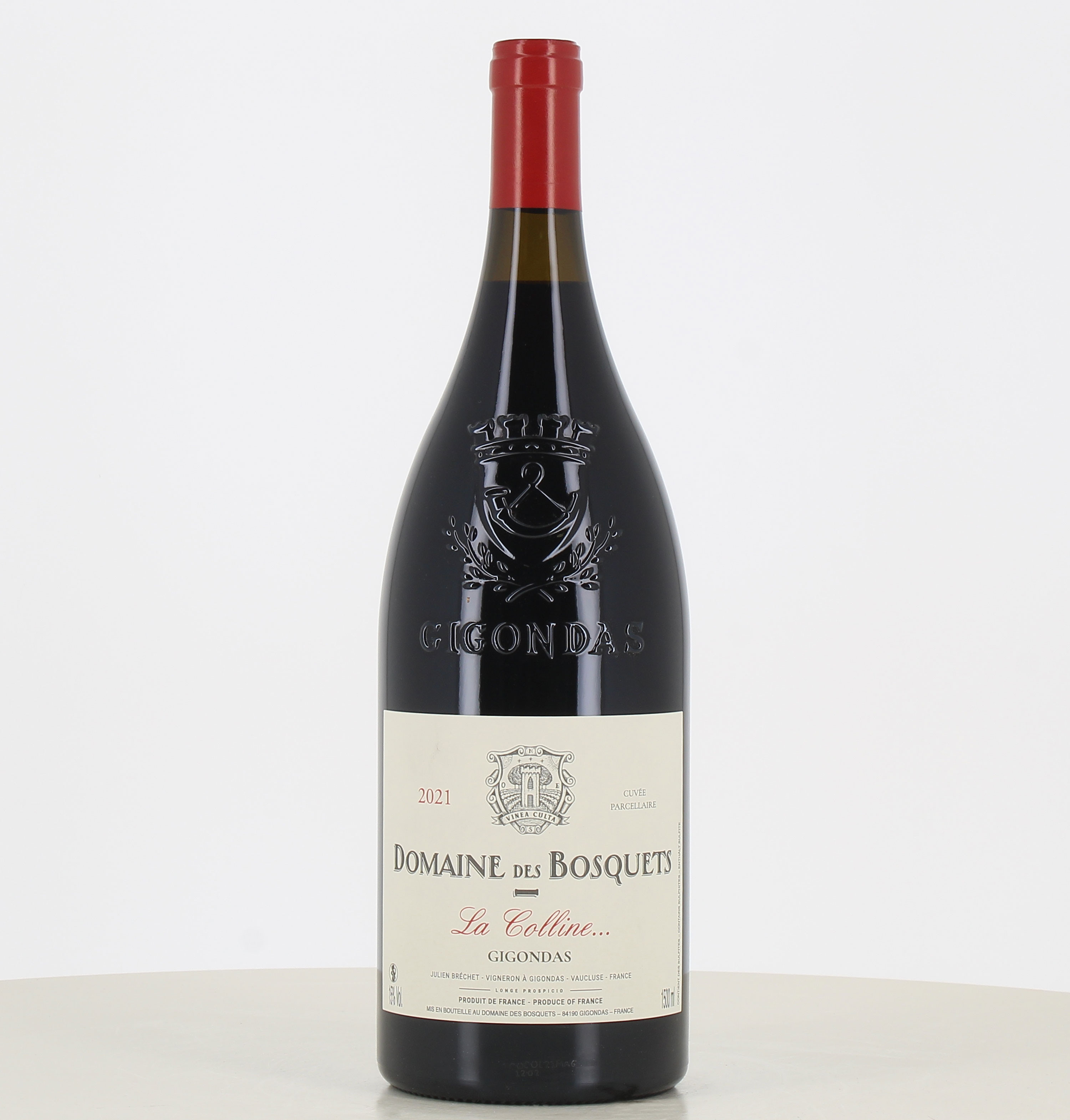 Magnum red wine Gigondas La Colline Domaine des Bosquets 2021 