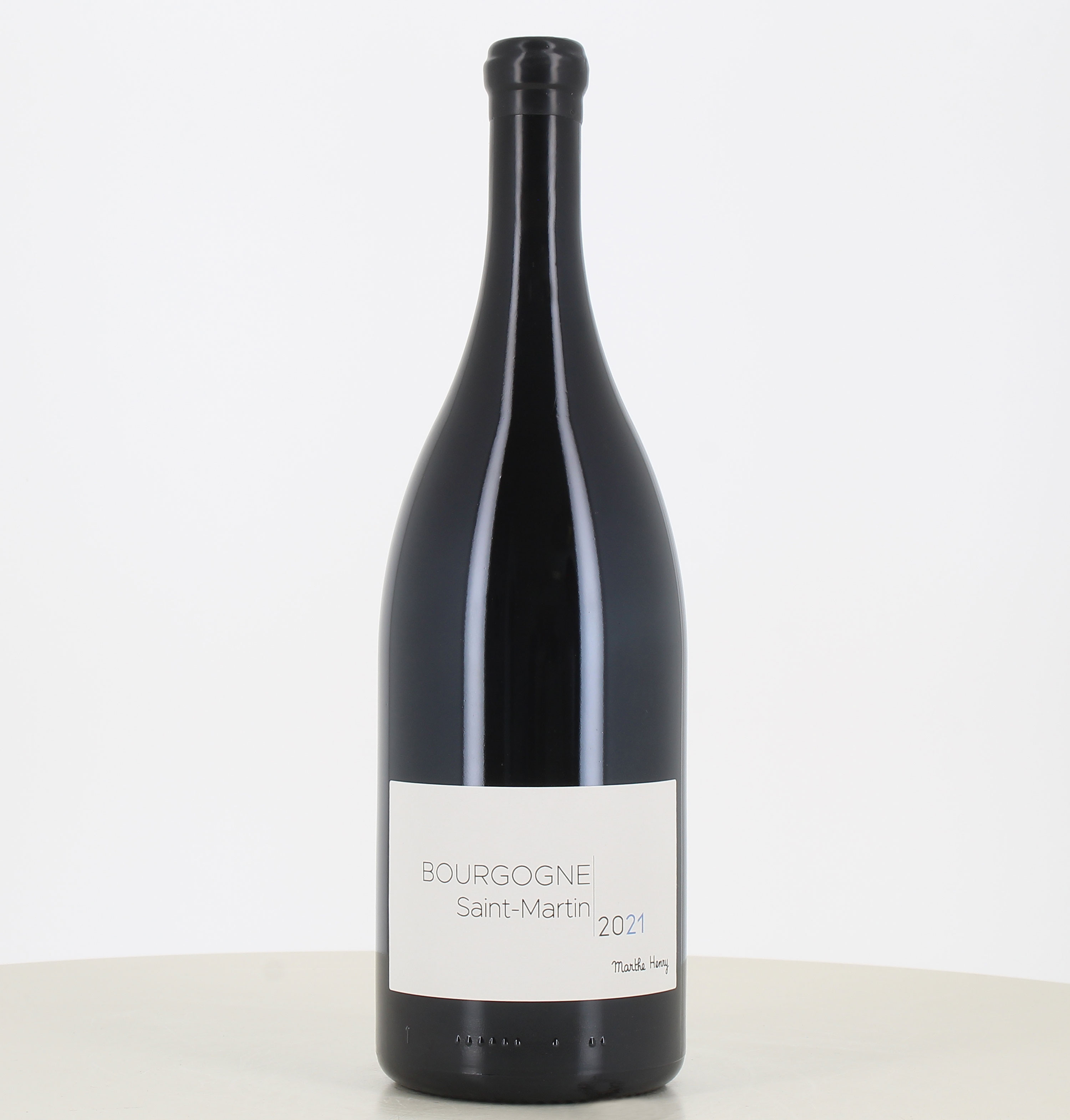 Magnum de vino tinto de Borgoña Saint-Martin Marthe Henry 2021. 