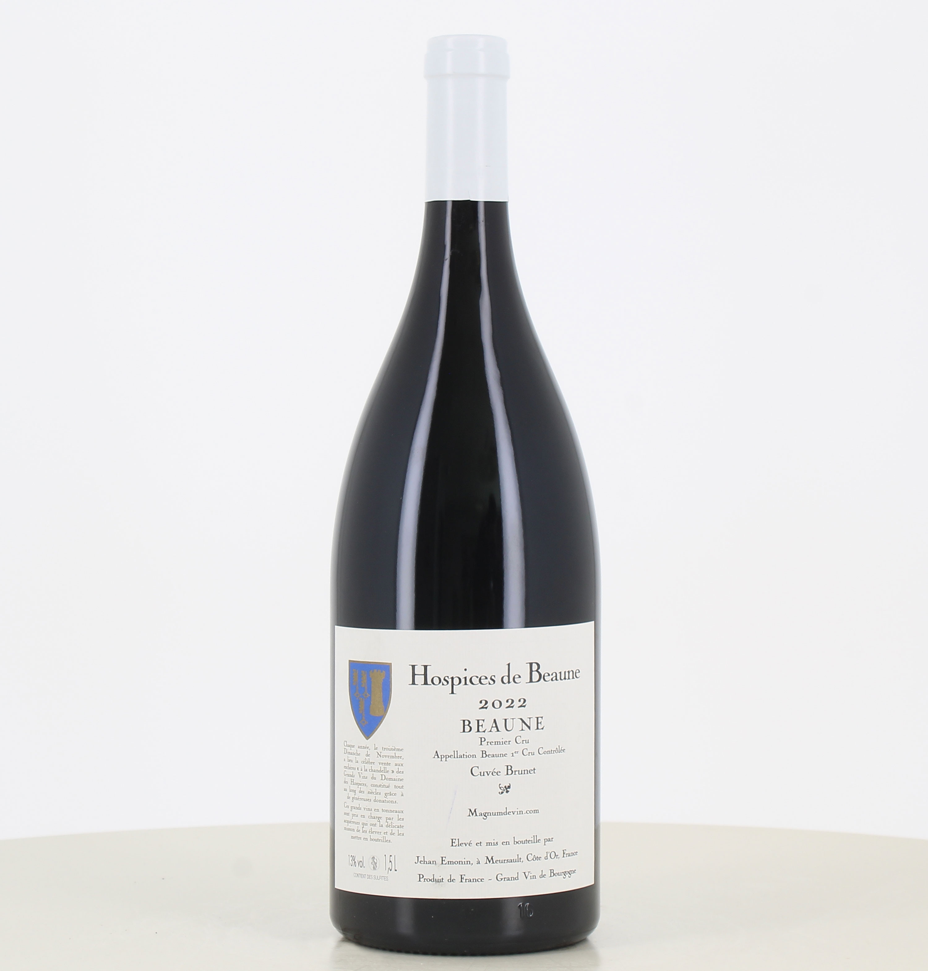 Magnum of red wine Beaune 1er cru Hospices de Beaune cuvée Brunet 2022 Magnum of red wine Beaune 1er cru Hospices de Beaune cuvée Brunet 2022