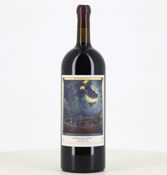 Magnum Rouge Vin de France Les Astres Invisibles 2020 Domaine des Fables

Translation:
Magnum Red Wine from France, "The Invisib 