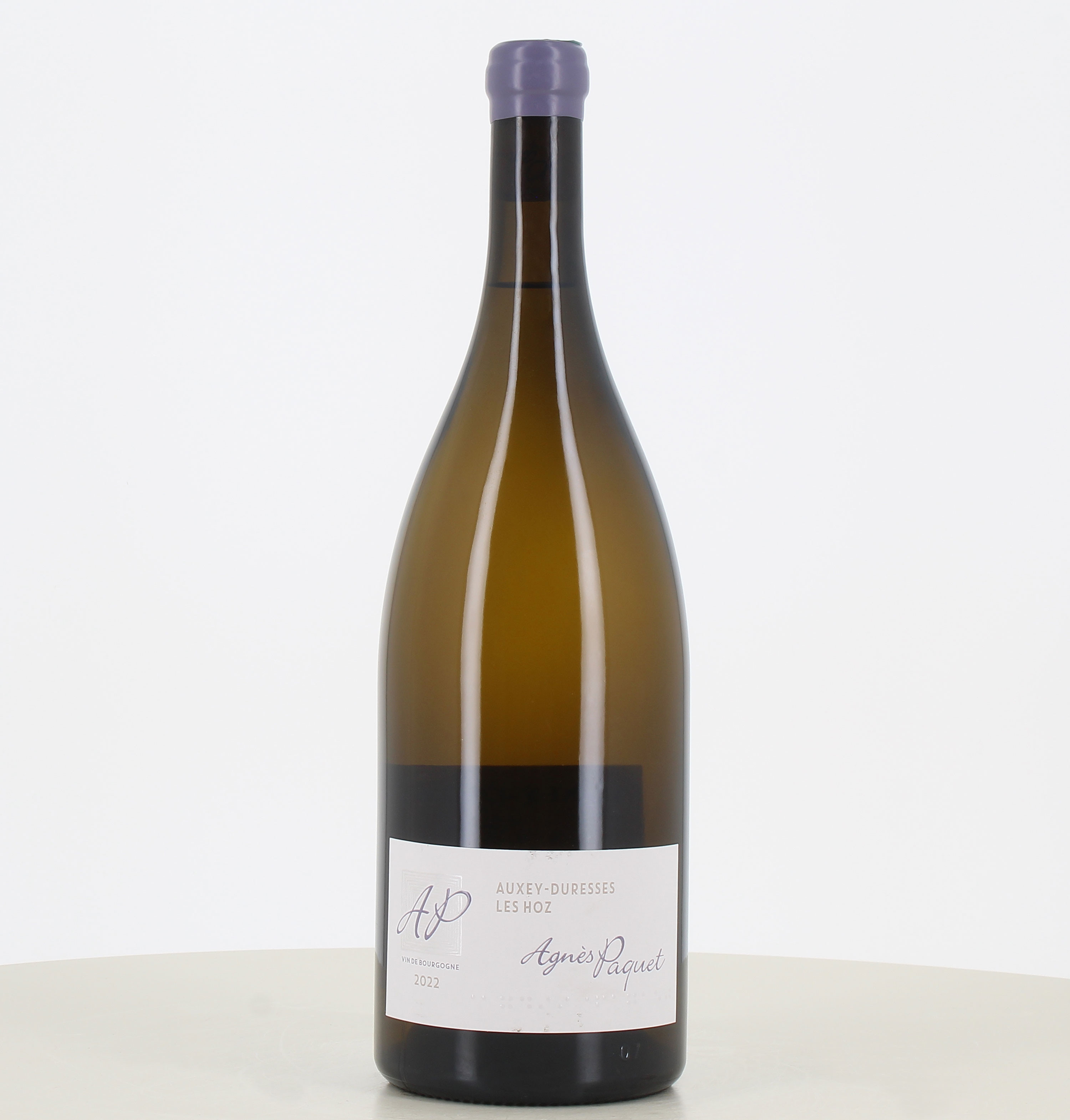 Magnum di vino bianco Auxey Duresses Agnès Paquet 2022 