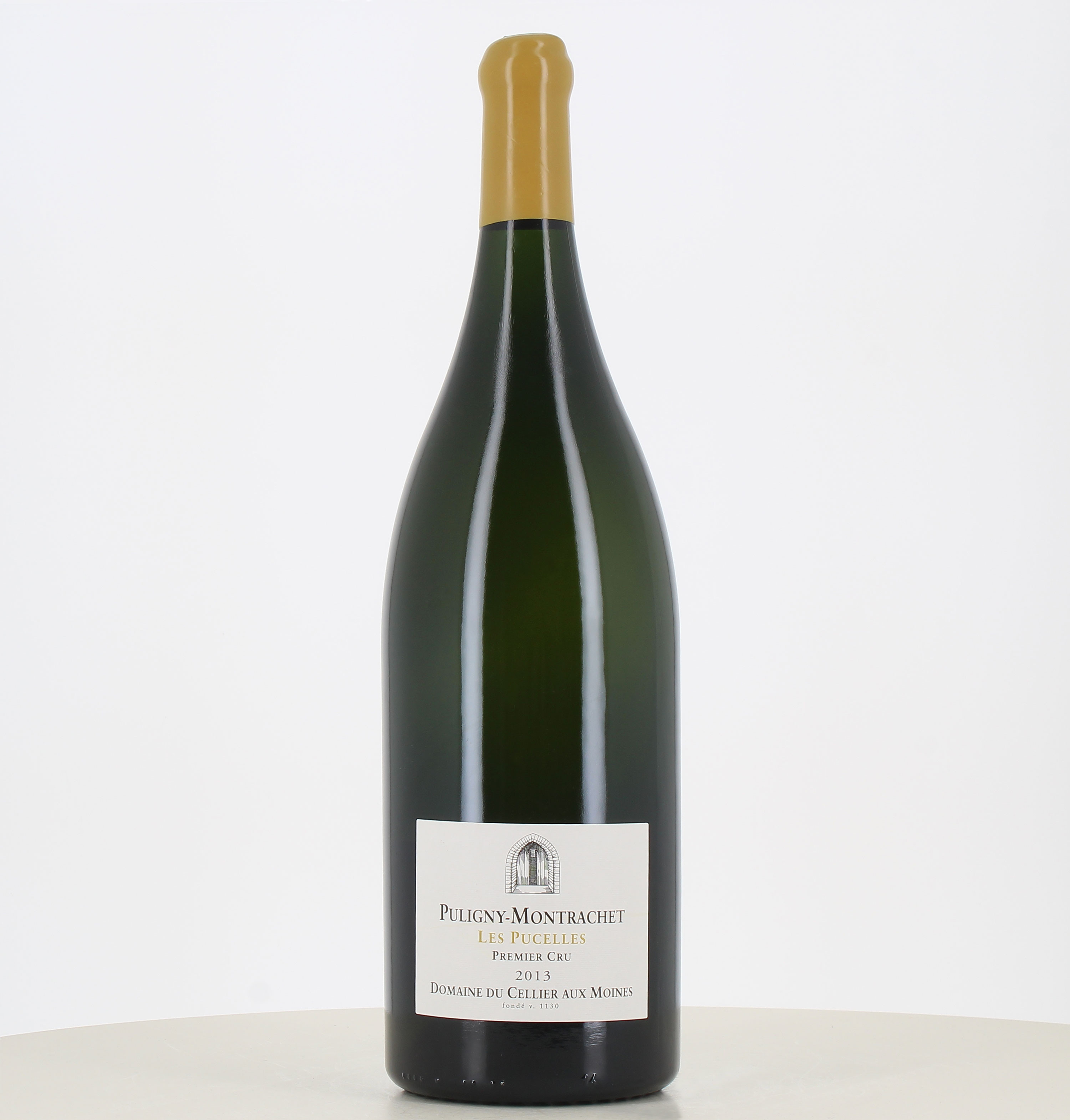 Jéroboam blanc Puligny Montrachet Blanc 1er Cru Les Pucelles 2013 Cellier aux Moines Jéroboam blanc Puligny Montrachet Blanc 1er Cru Les Pucelles 2013 Cellier aux Moines