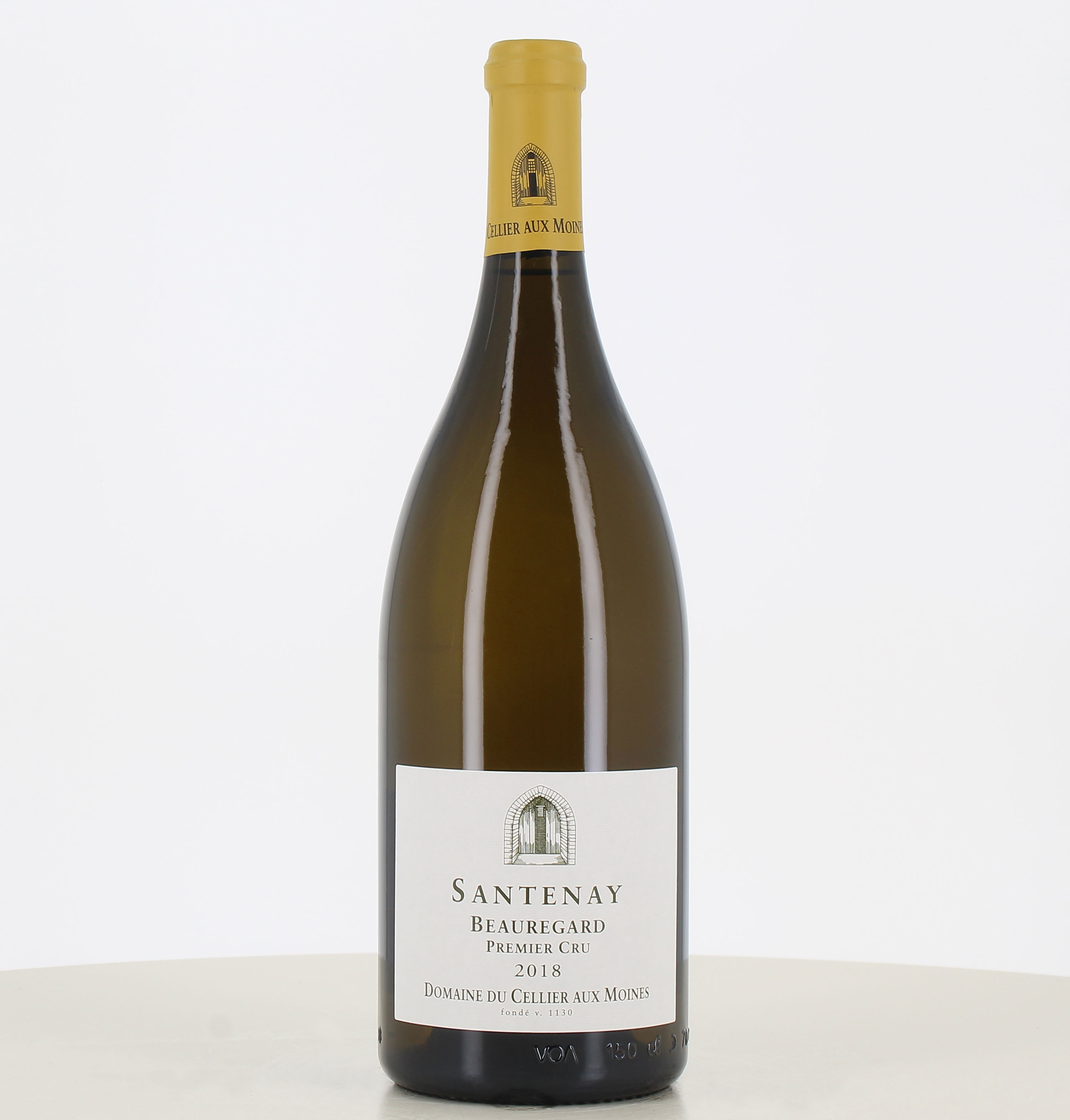 Magnum blanco Santenay 1er Cru Beauregard 2018 Domaine Cellier aux Moines 