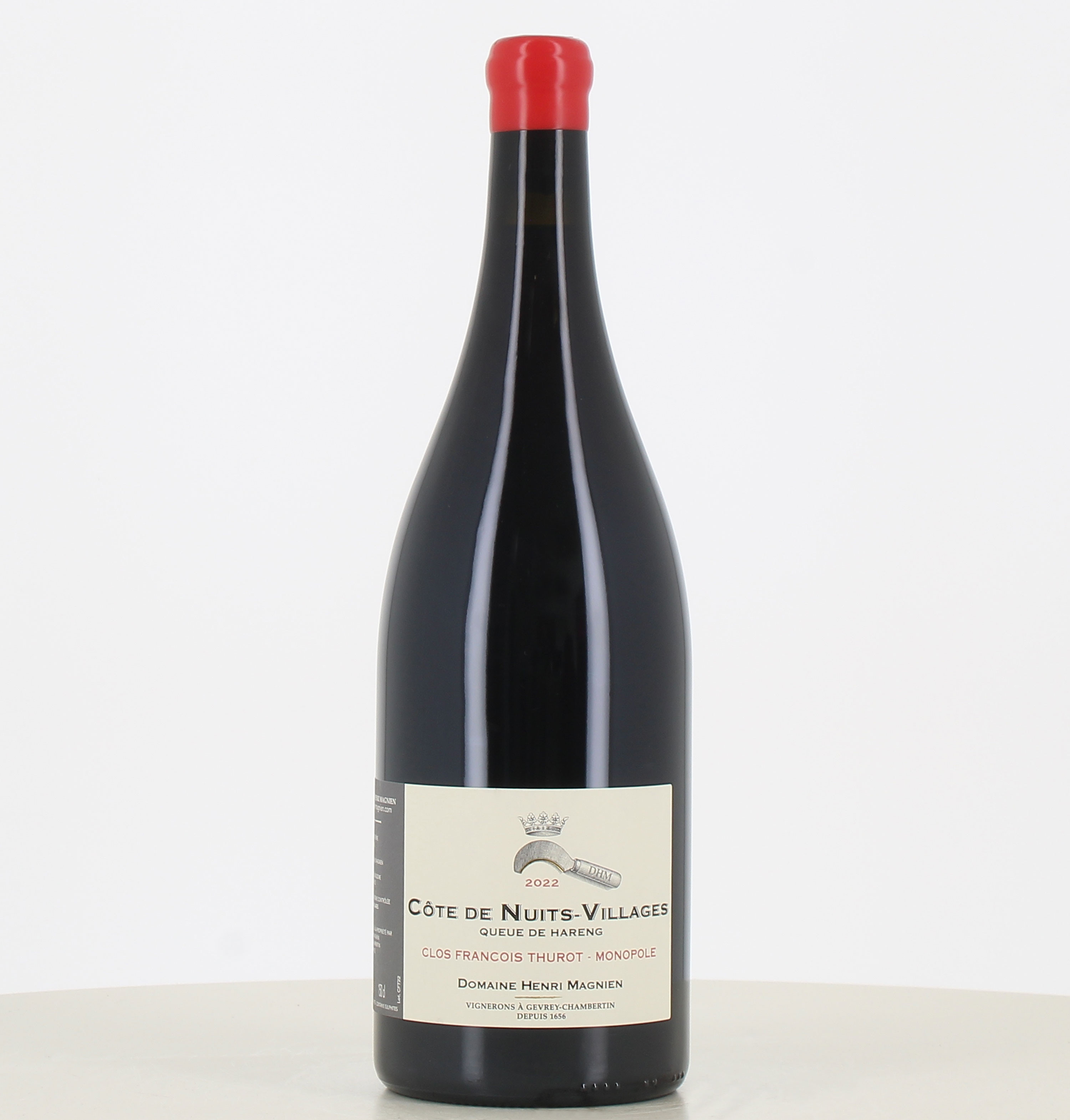 Magnum red wine Cote de nuits Village Queue de Hareng Clos F.Thurot monopoly 2022 Henri Magnien Magnum red wine Cote de nuits Village Queue de Hareng Clos F.Thurot monopoly 2022 Henri Magnien