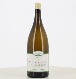 Magnum of white wine Montagny 1er Cru Les Vignes Derrière Domaine Stéphane Aladame 2022