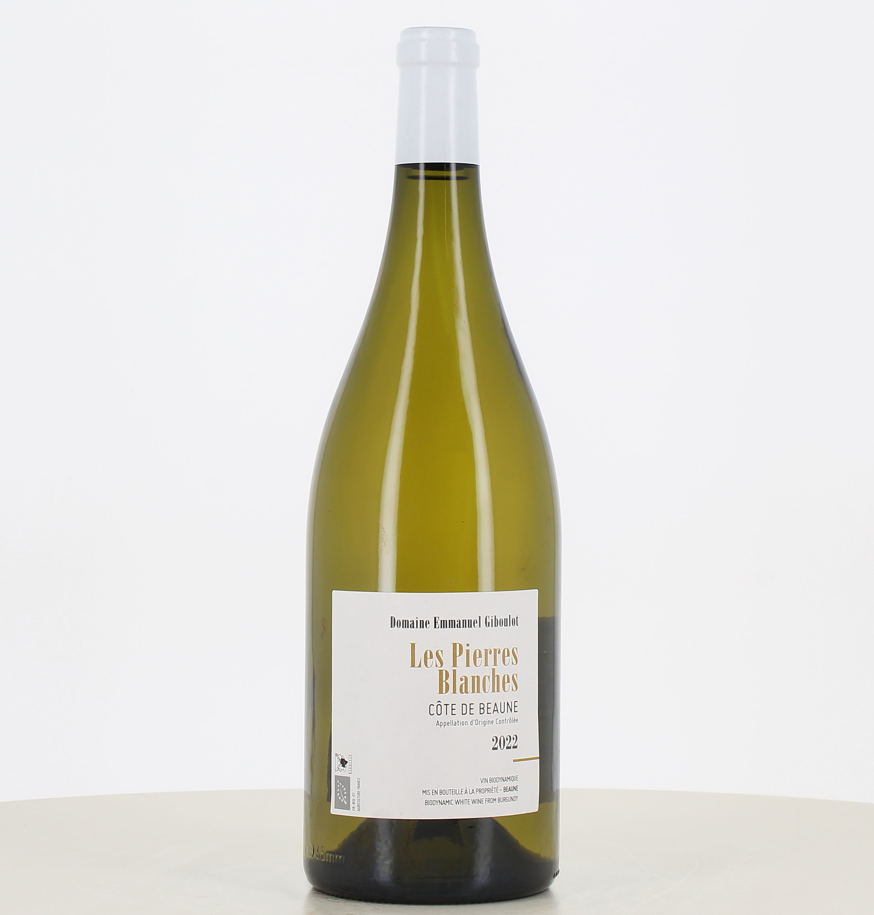 Magnum of red wine Côte de Beaune Les Pierres Blanches 2022 Emmanuel Giboulot Magnum of red wine Côte de Beaune Les Pierres Blanches 2022 Emmanuel Giboulot