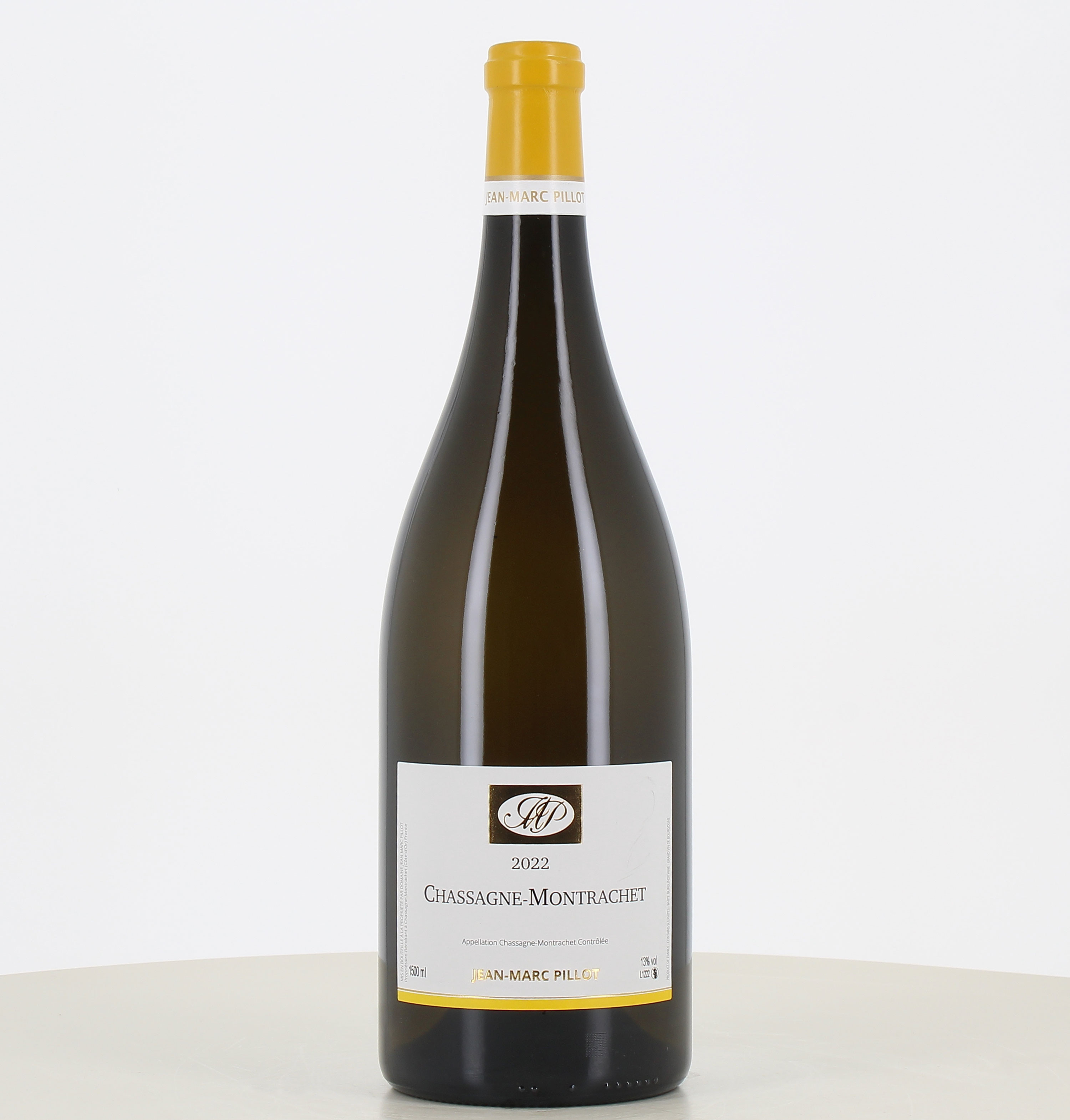 Magnum de vin blanco Chassagne-Montrachet Jean-Marc Pillot 2022 