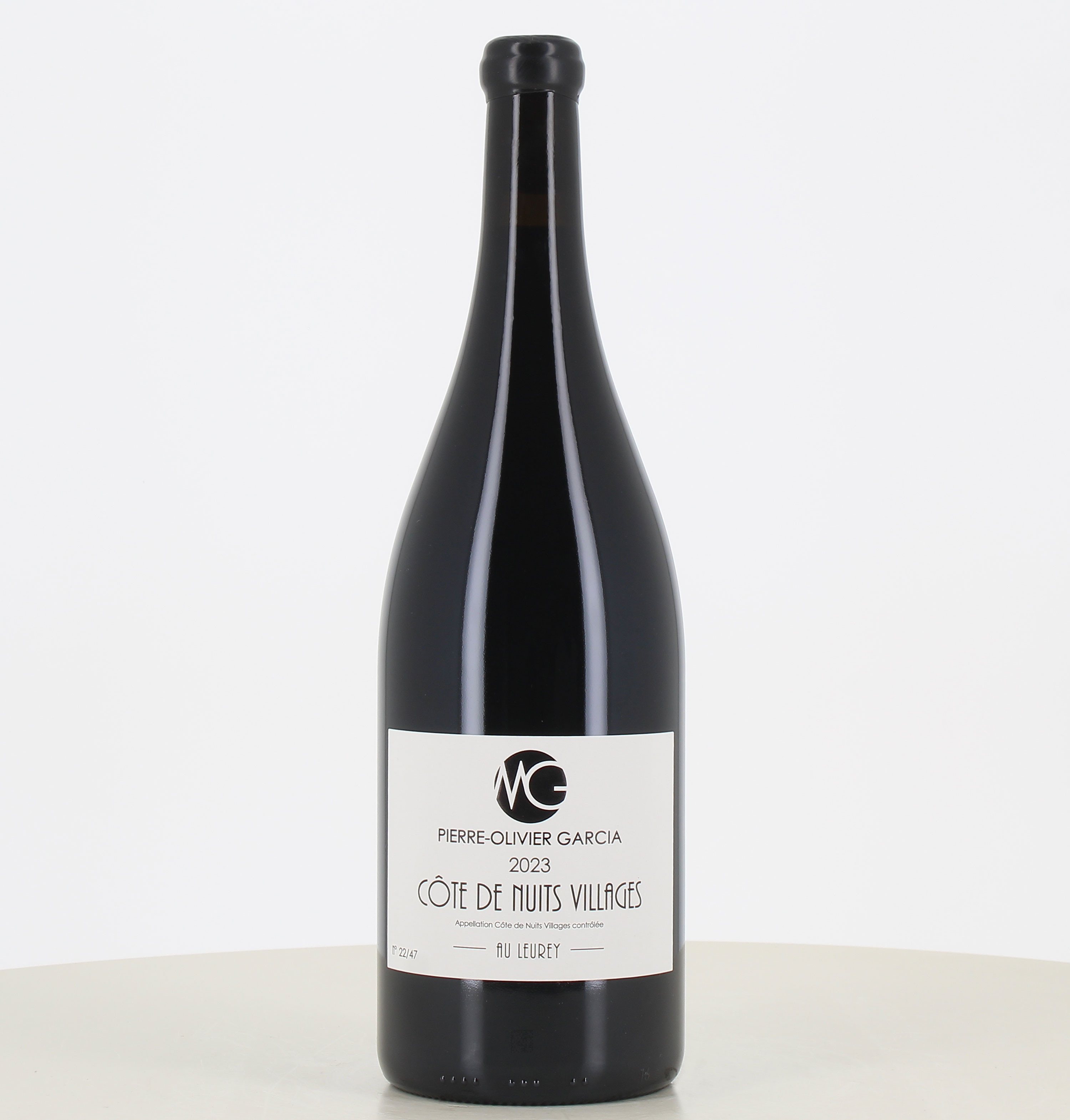 Magnum vino tinto Côte de Nuits Village "Au Leurey" 2023 Pierre-Olivier Garcia 
