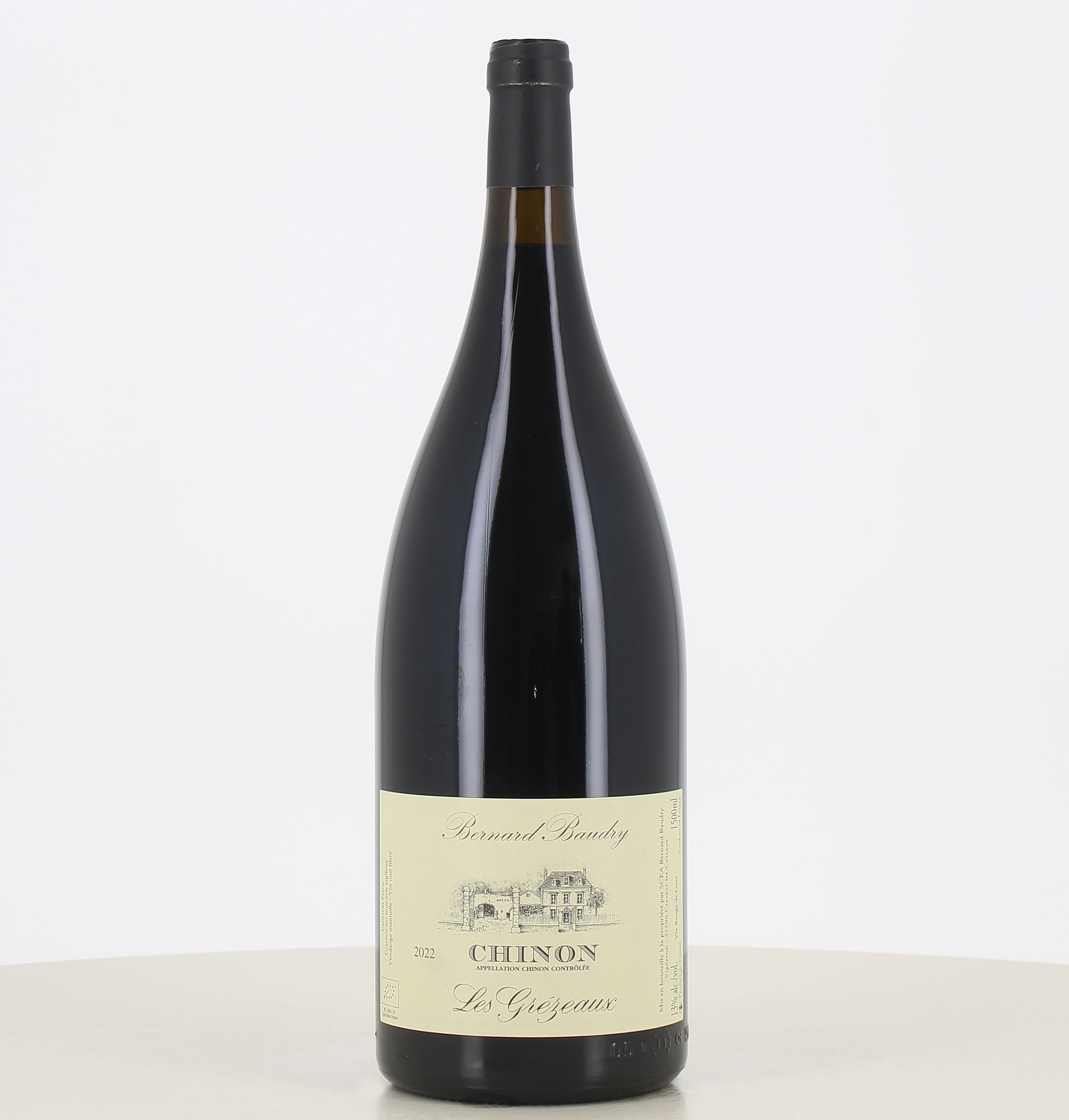 Magnum red wine Chinon Les Grezeaux Bernard Baudry 2022 Magnum red wine Chinon Les Grezeaux Bernard Baudry 2022