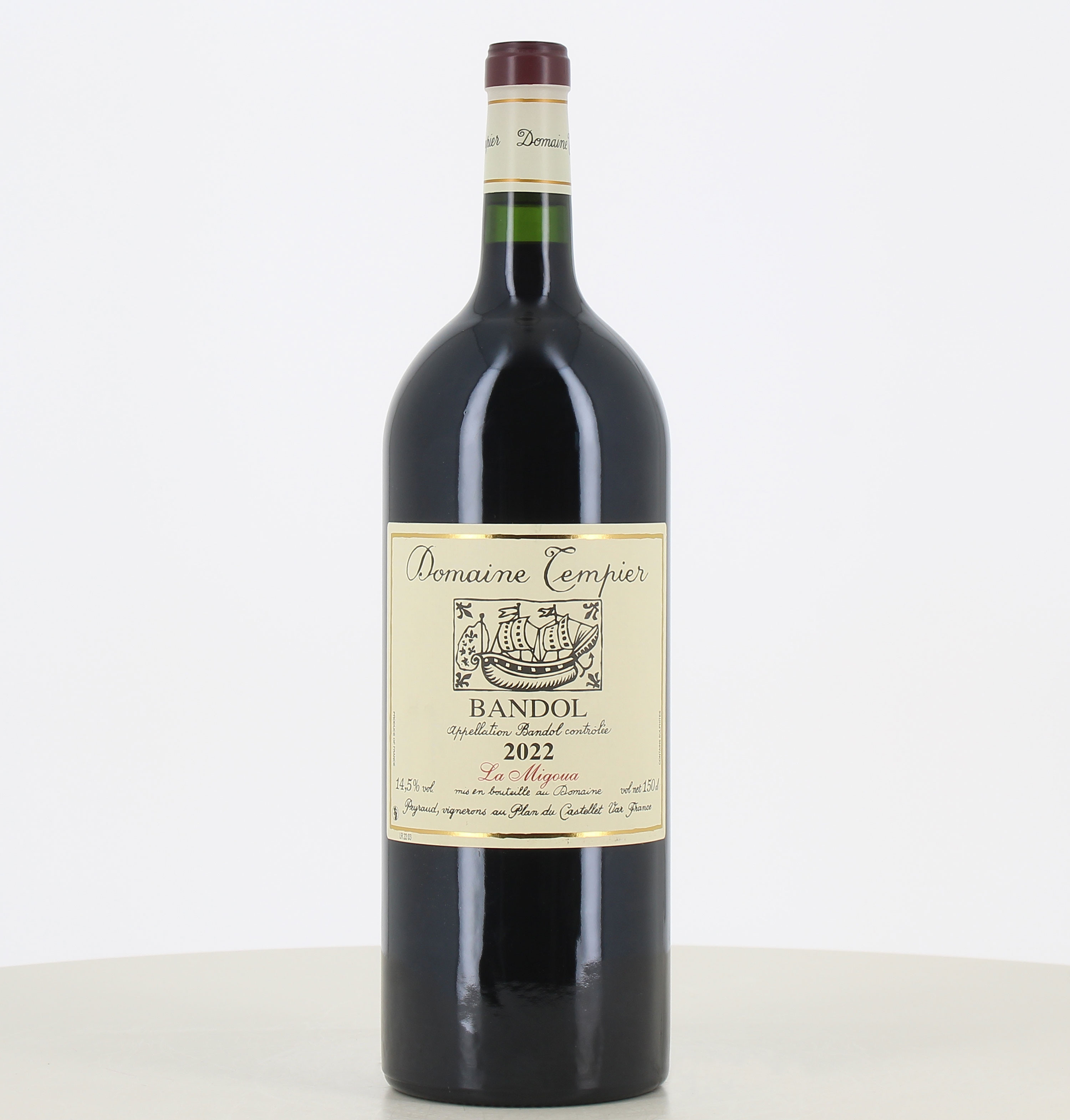 Magnum red wine Bandol Migoua Domaine Tempier 2022 Magnum red wine Bandol Migoua Domaine Tempier 2022