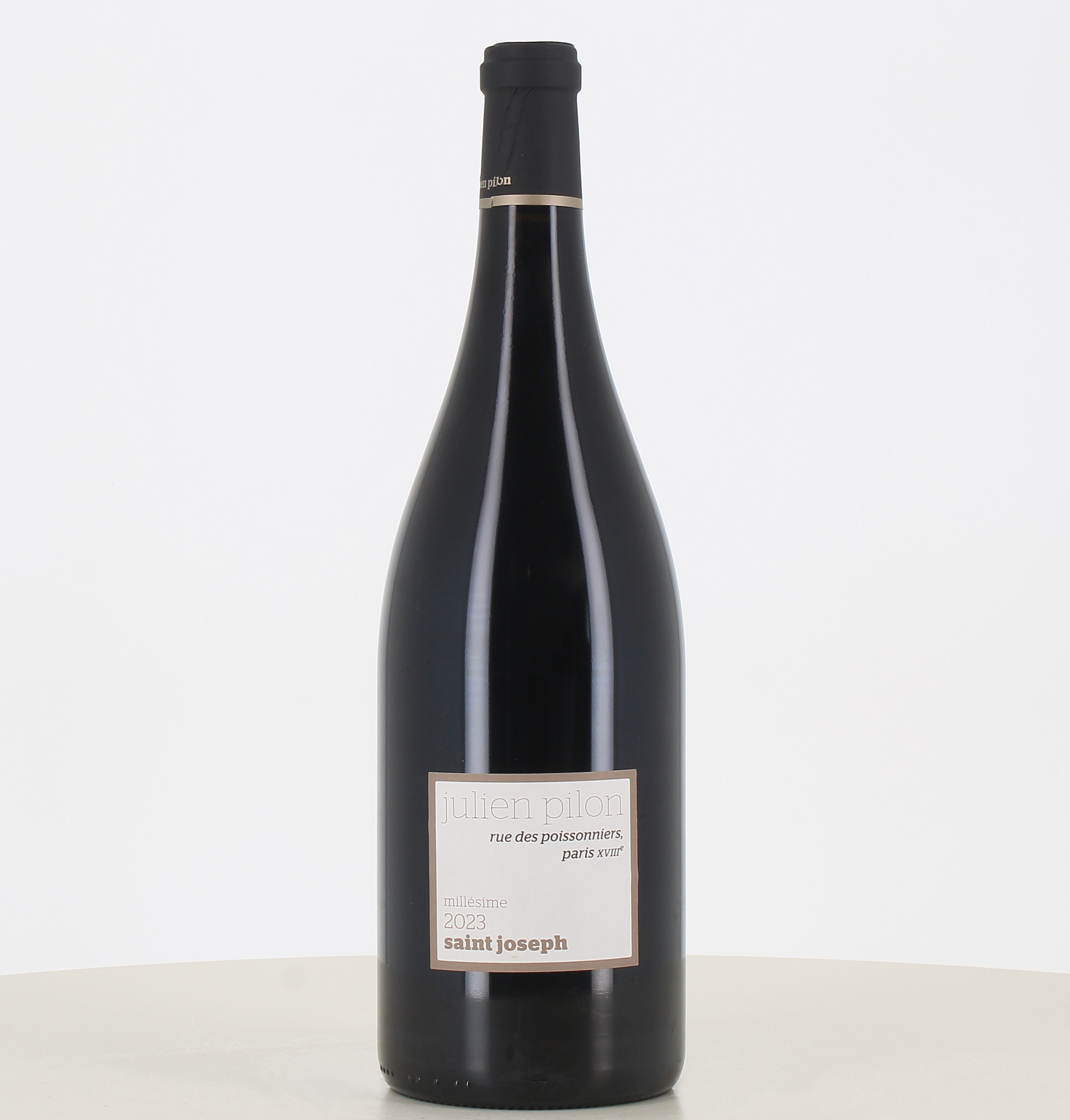 Magnum red wine Saint Joseph Rue des poissonniers Julien Pilon 2023 