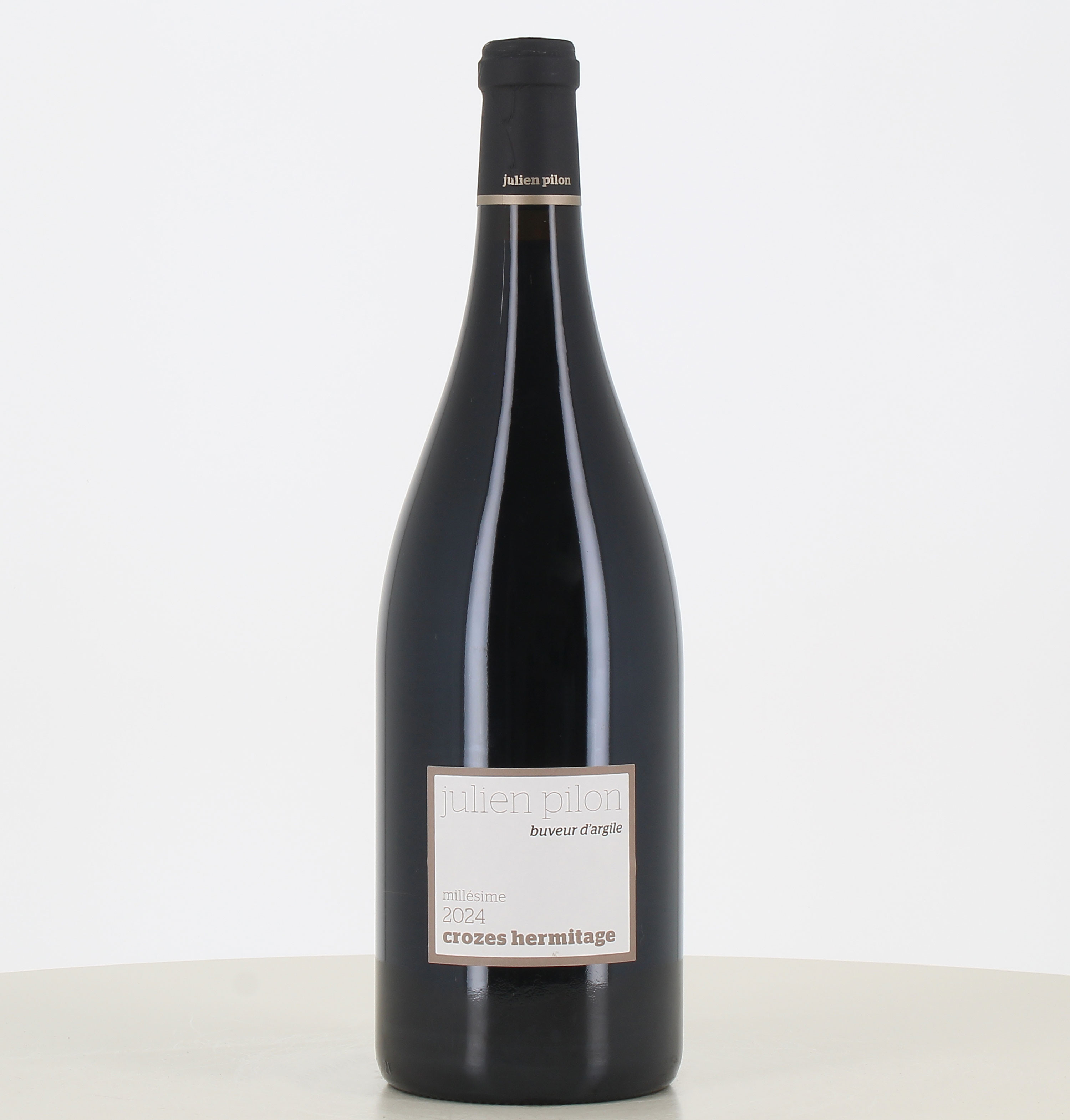 Magnum di vino rosso Crozes-Hermitage Buveur d'Argile di Julien Pilon 2024 Magnum di vino rosso Crozes-Hermitage Buveur d'Argile di Julien Pilon 2024