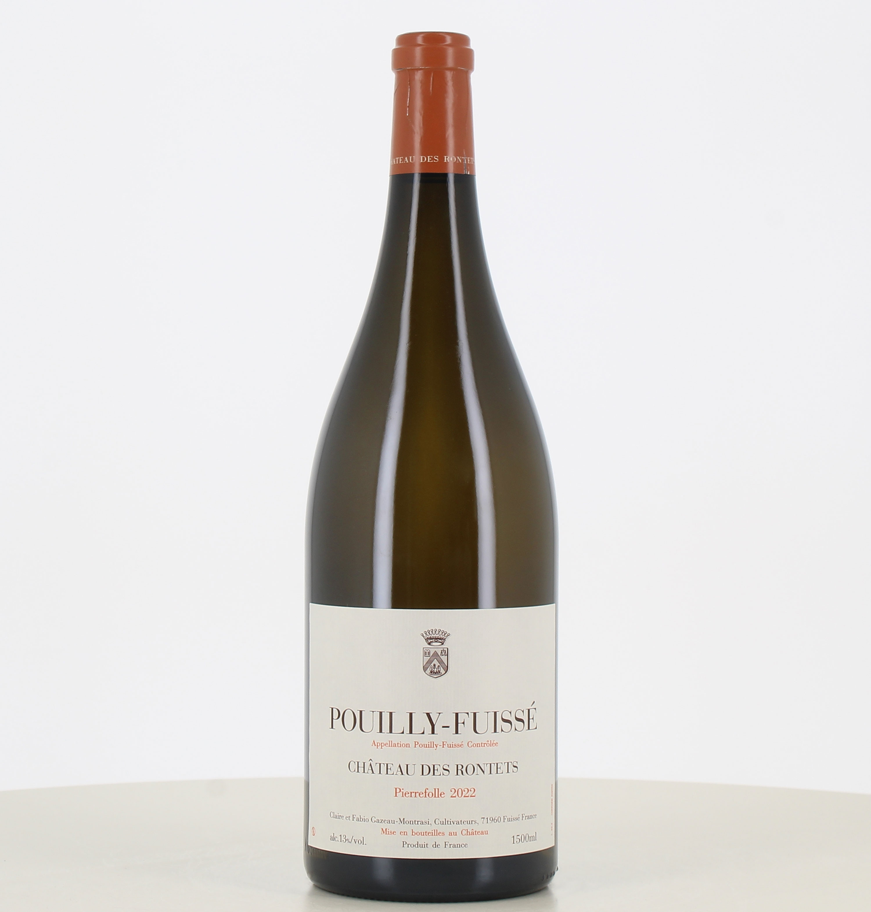 Magnum blanco Pouilly Fuissé Pierrefolle 2022 - Château des Rontets 