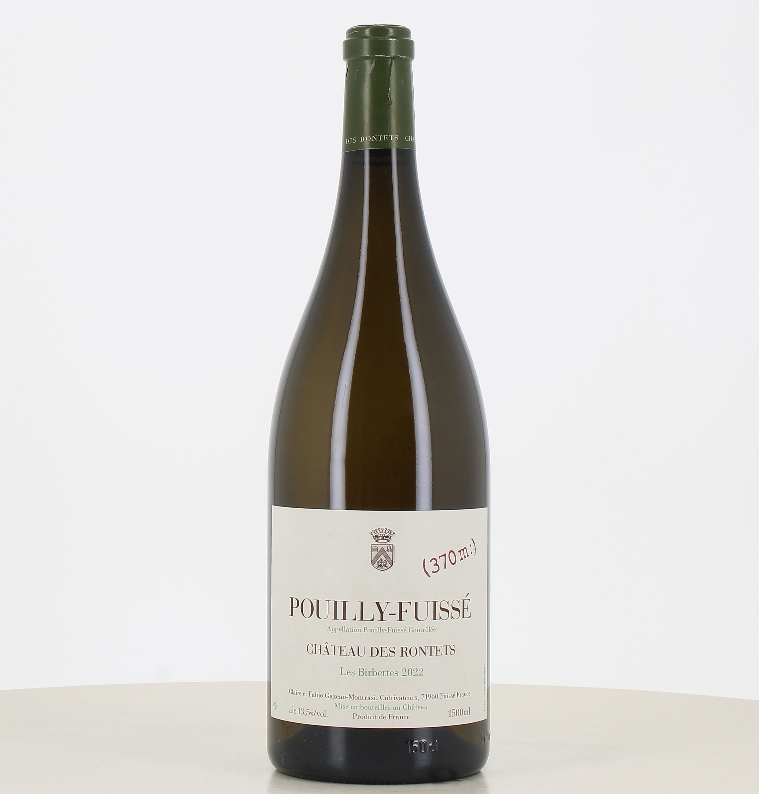Magnum blanco Pouilly Fuissé Les Birbettes 2022 - Château des Rontets 