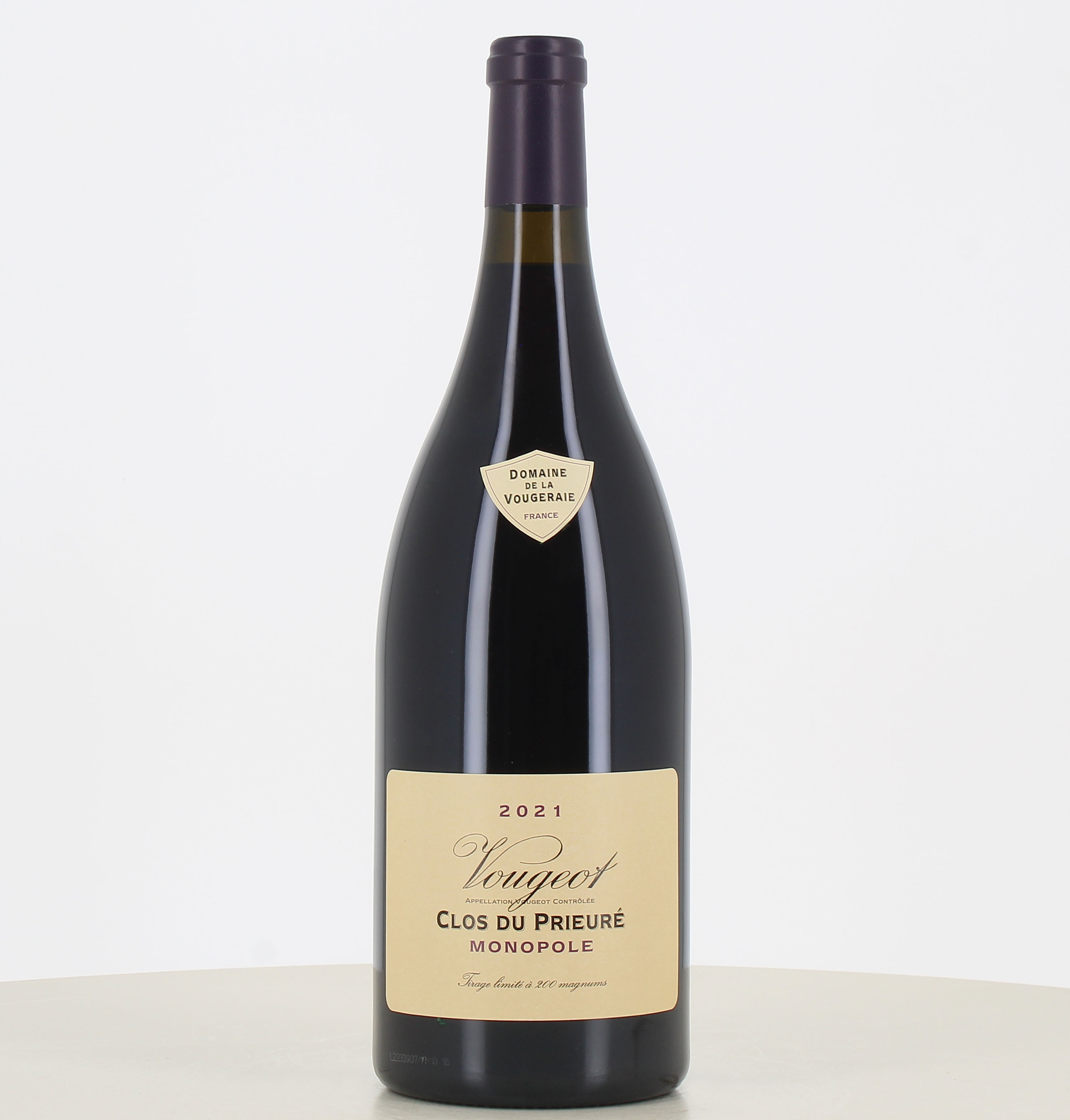Magnum von Vougeot Rotwein Clos du Prieuré 2021 Domaine de la Vougeraie. 