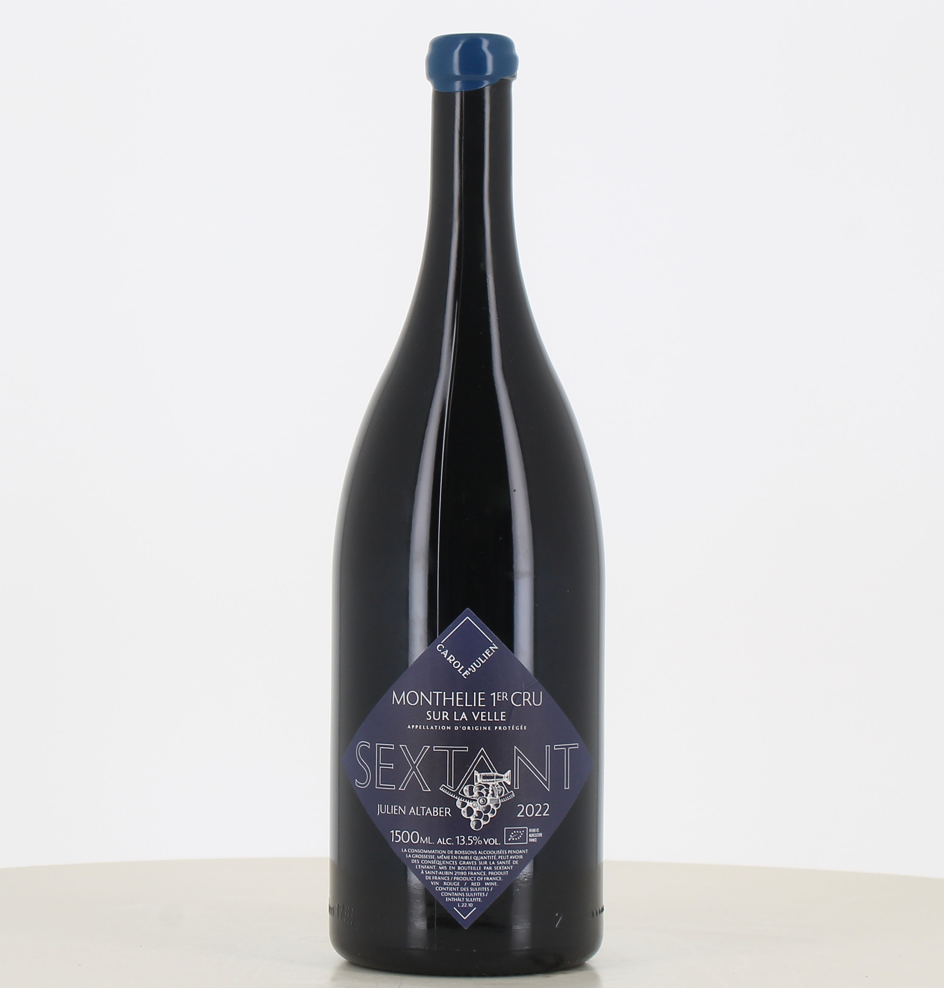 Magnum Monthelie rouge 1er cru « sur la velle » 2022 Sextant Magnum Monthelie rouge 1er cru « sur la velle » 2022 Sextant
