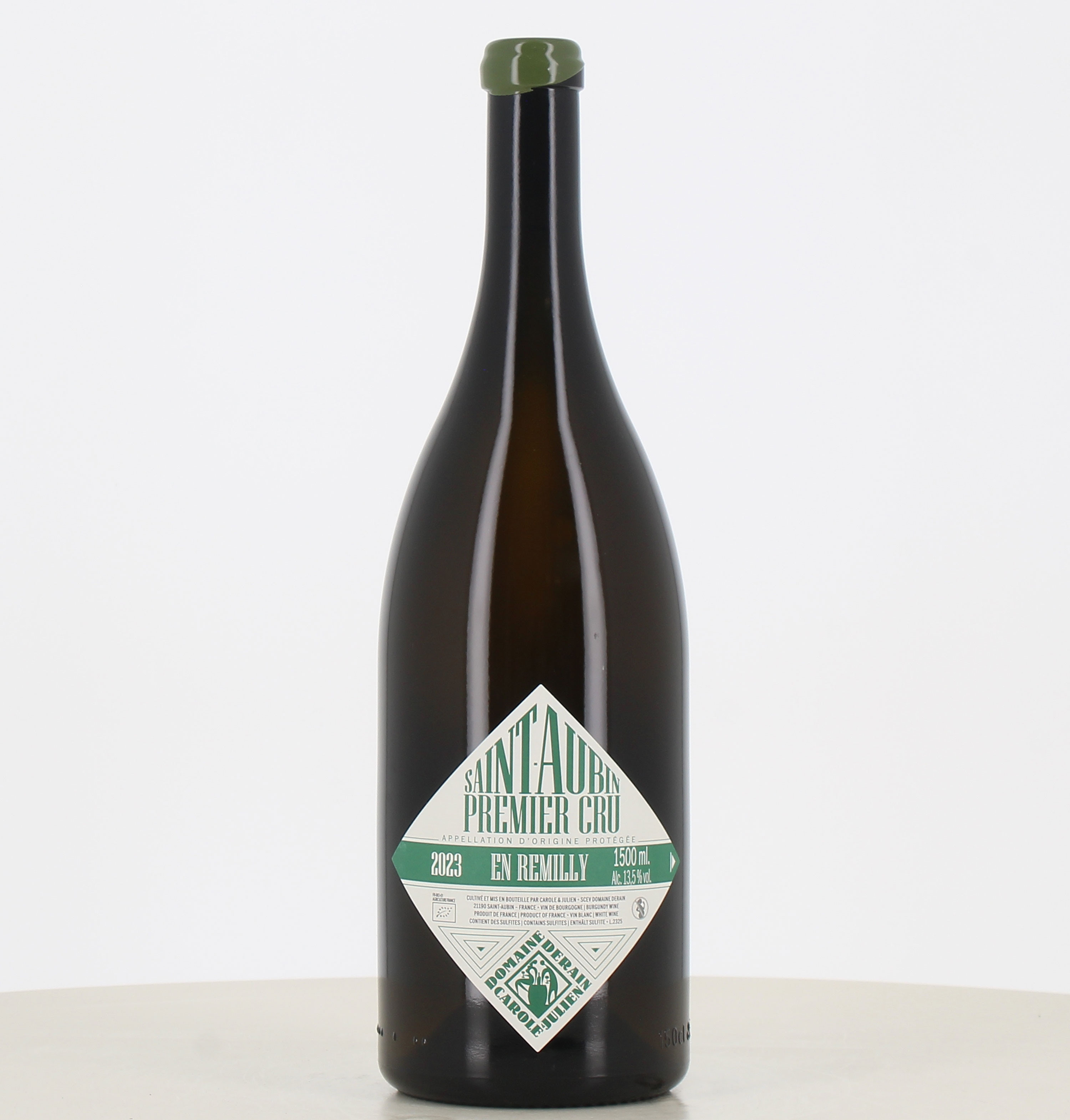 Magnum Saint Aubin 1er cru en Remilly 2023 Domaine DERAIN 