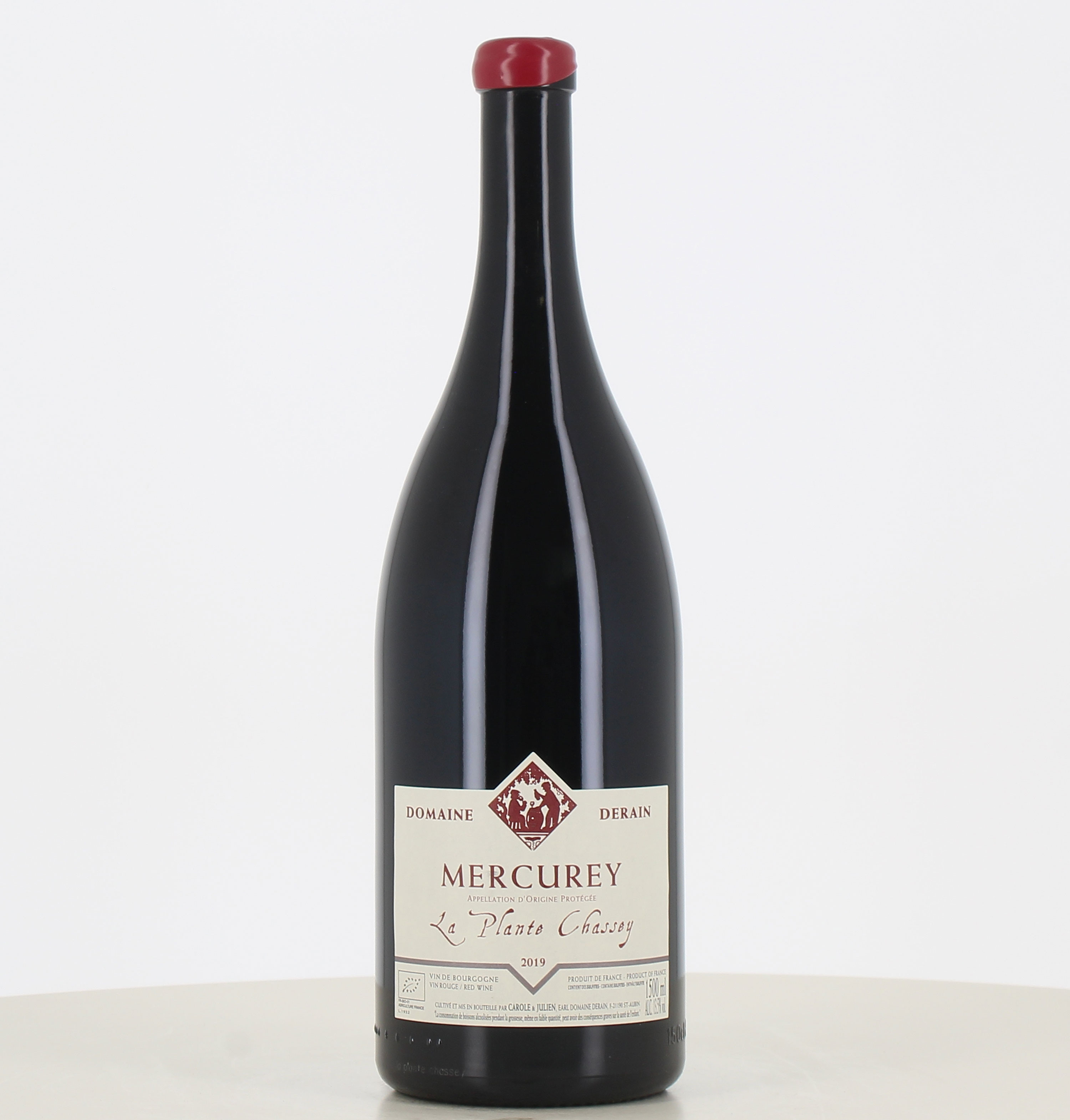 Magnum Mercurey la Plante Chassey 2019 Domaine DERAIN Magnum Mercurey la Plante Chassey 2019 Domaine DERAIN