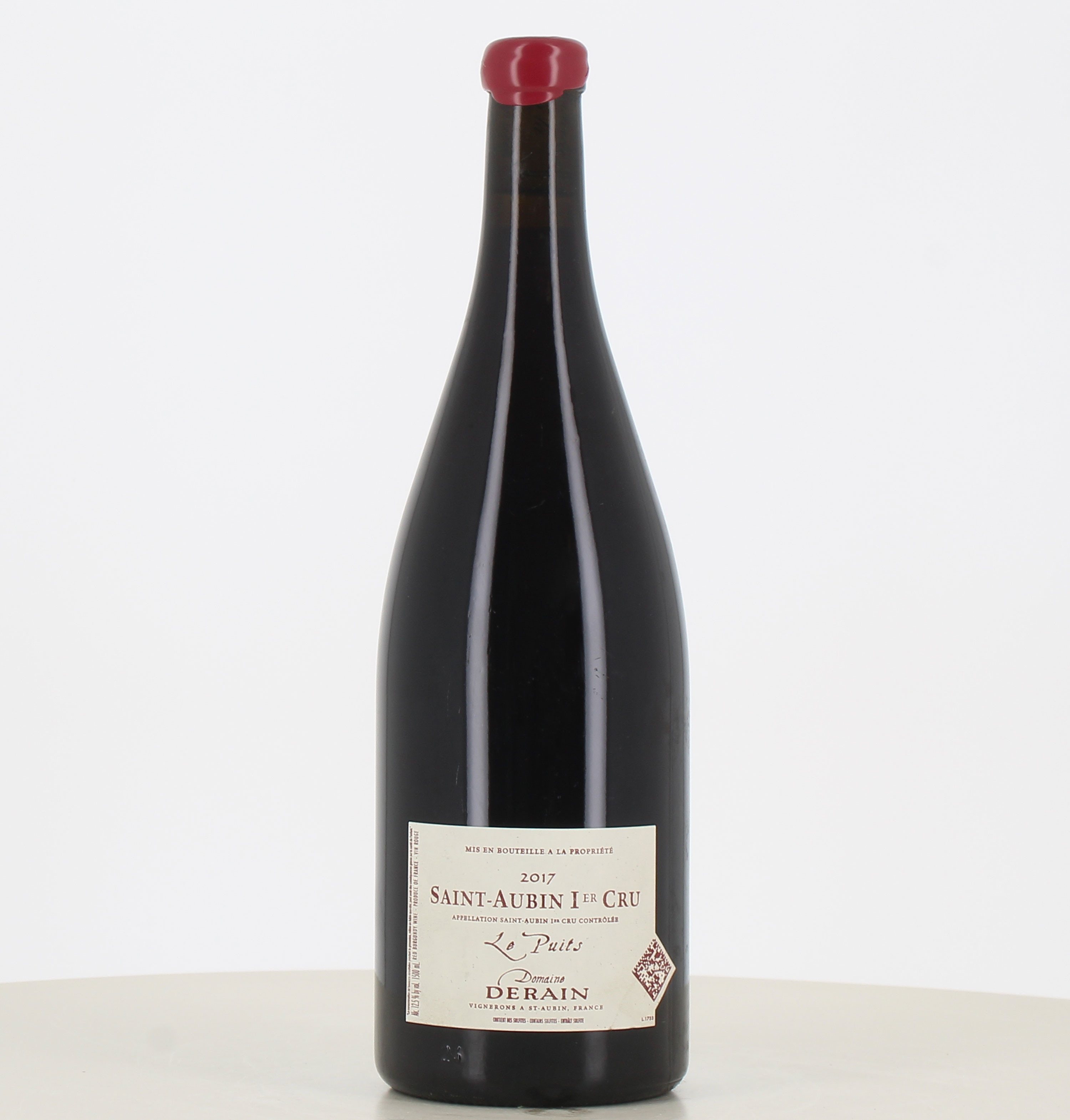 Magnum St Aubin 1er cru Le Puits 2017 Domaine DERAINMagnum St Aubin 1er cru Le Puits 2017 Domaine DERAIN Magnum St Aubin 1er cru Le Puits 2017 Domaine DERAINMagnum St Aubin 1er cru Le Puits 2017 Domaine DERAIN