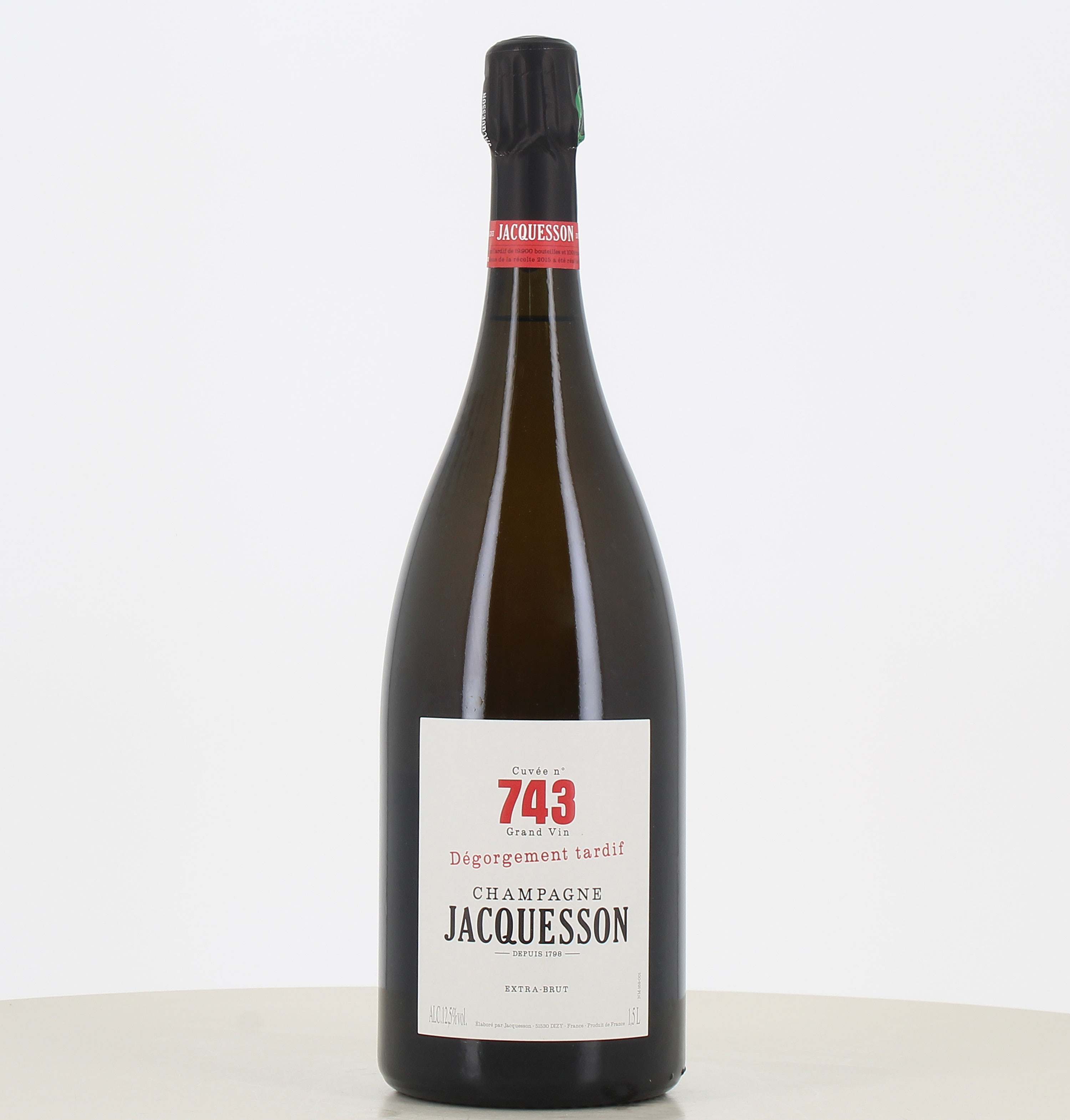 Magnum Champagne Jacquesson cuvée 743 D.T. Magnum Champagne Jacquesson cuvée 743 D.T.