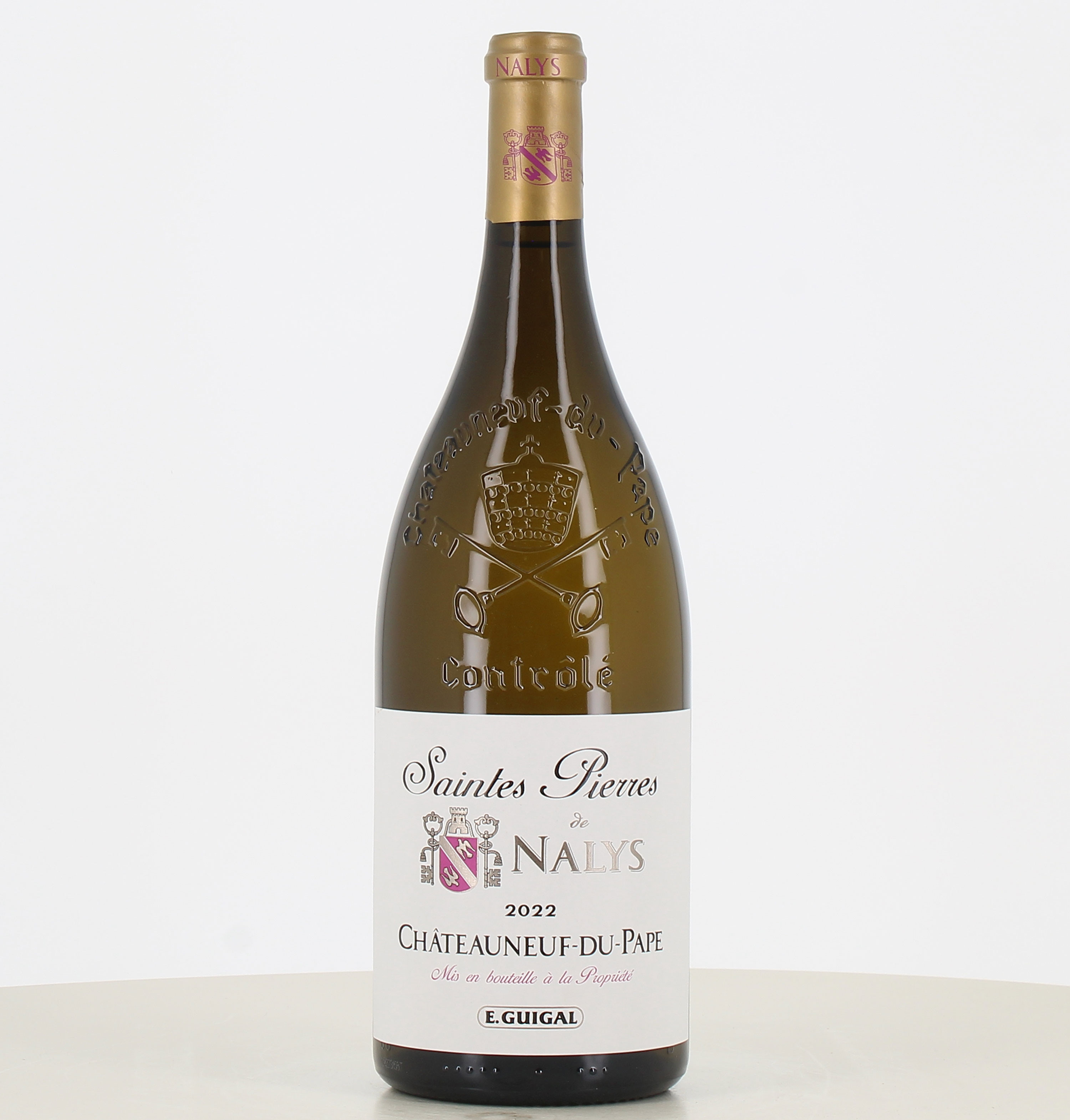Magnum Weiß Châteauneuf du Pape Saintes Pierres 2020 Château de Nalys Magnum Weiß Châteauneuf du Pape Saintes Pierres 2020 Château de Nalys