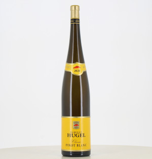 Magnum Weißwein aus dem Elsass, Pinot Blanc Hugel 2020.