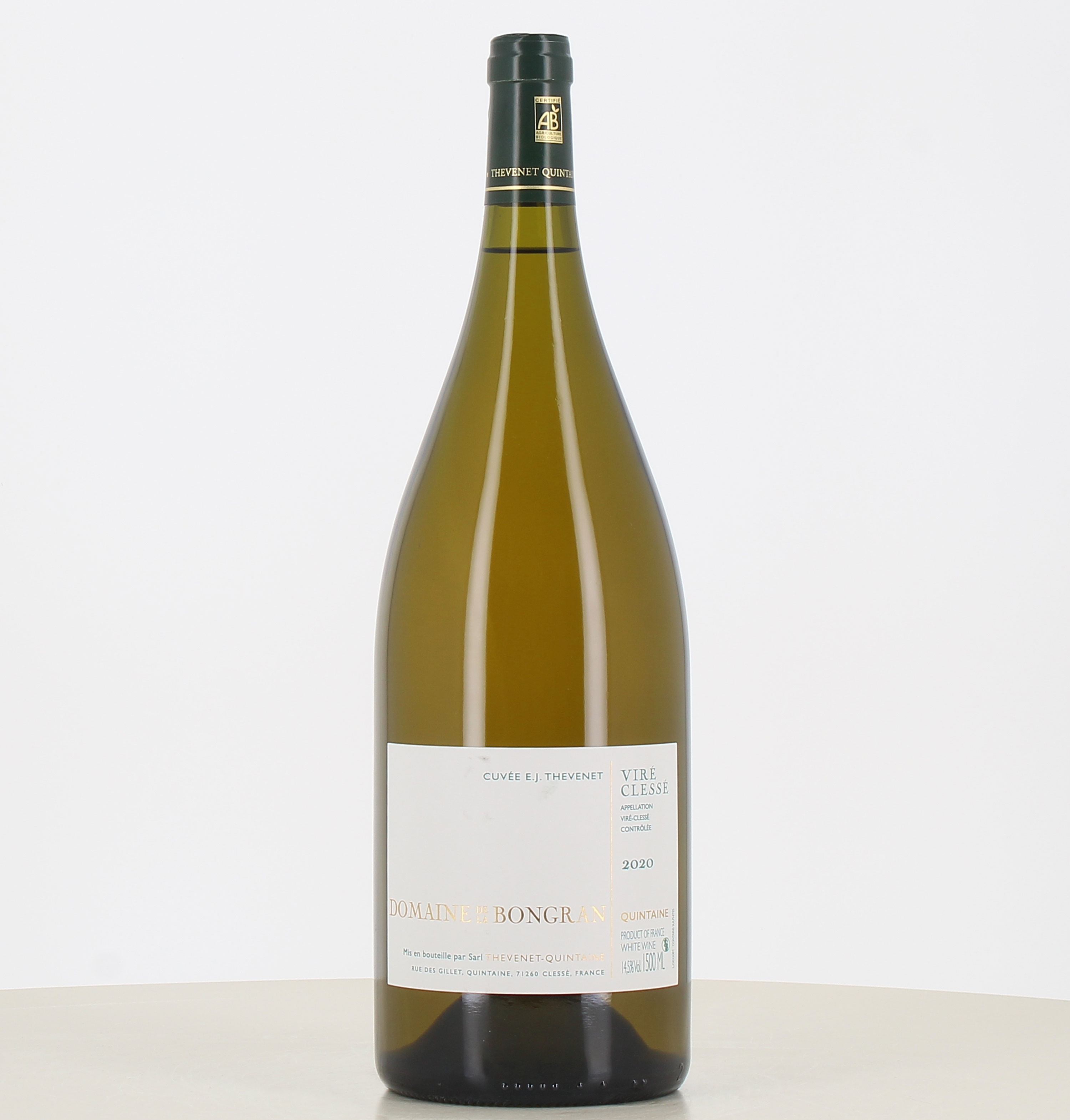 Magnum di vino bianco Viré Clessé Quintaine De la Bongran 2020 