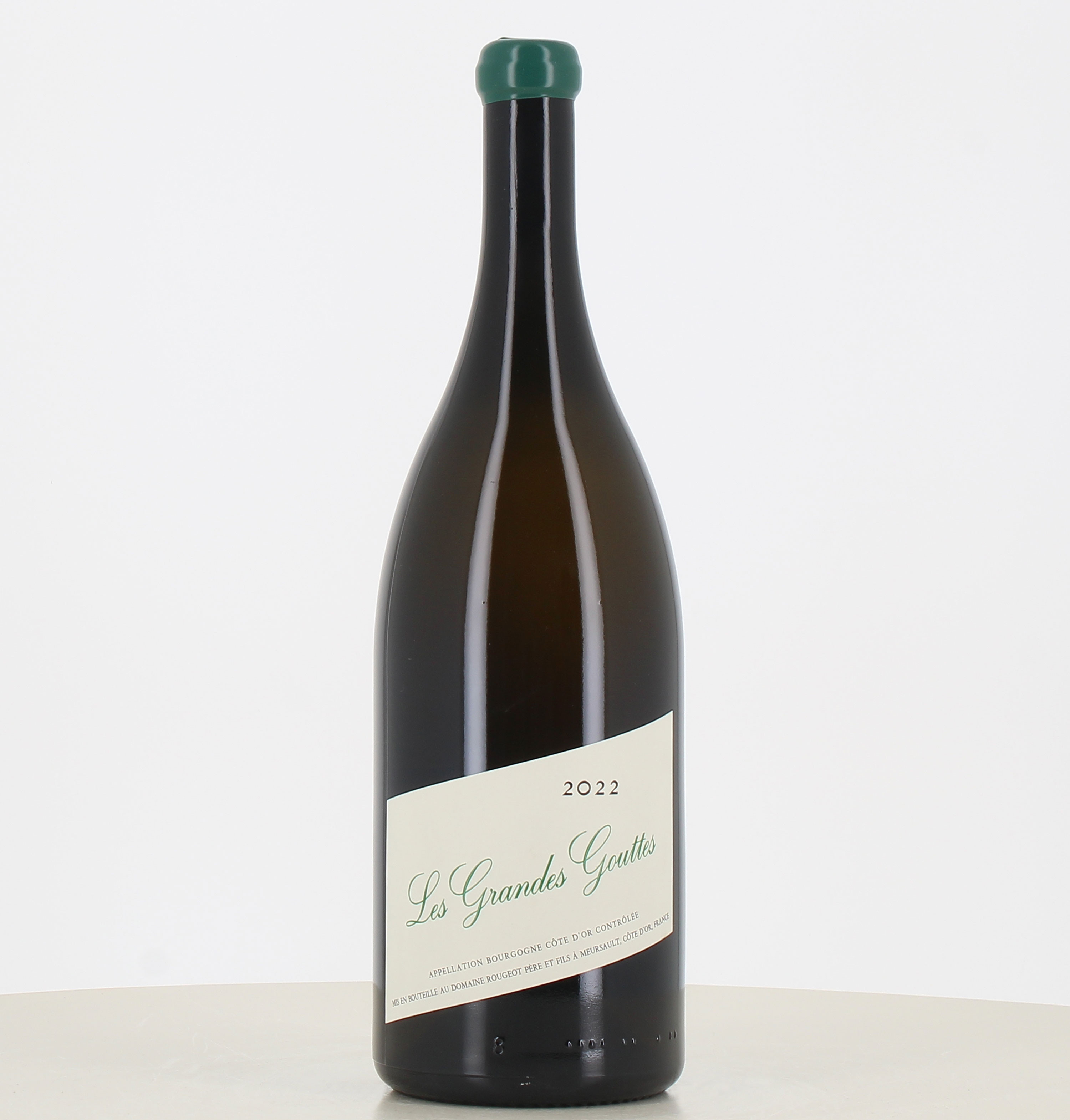 Magnum Borgoña Côte d'Or blanco LES GRANDES GOUTTES sin sulfitos Domaine Rougeot 2022 