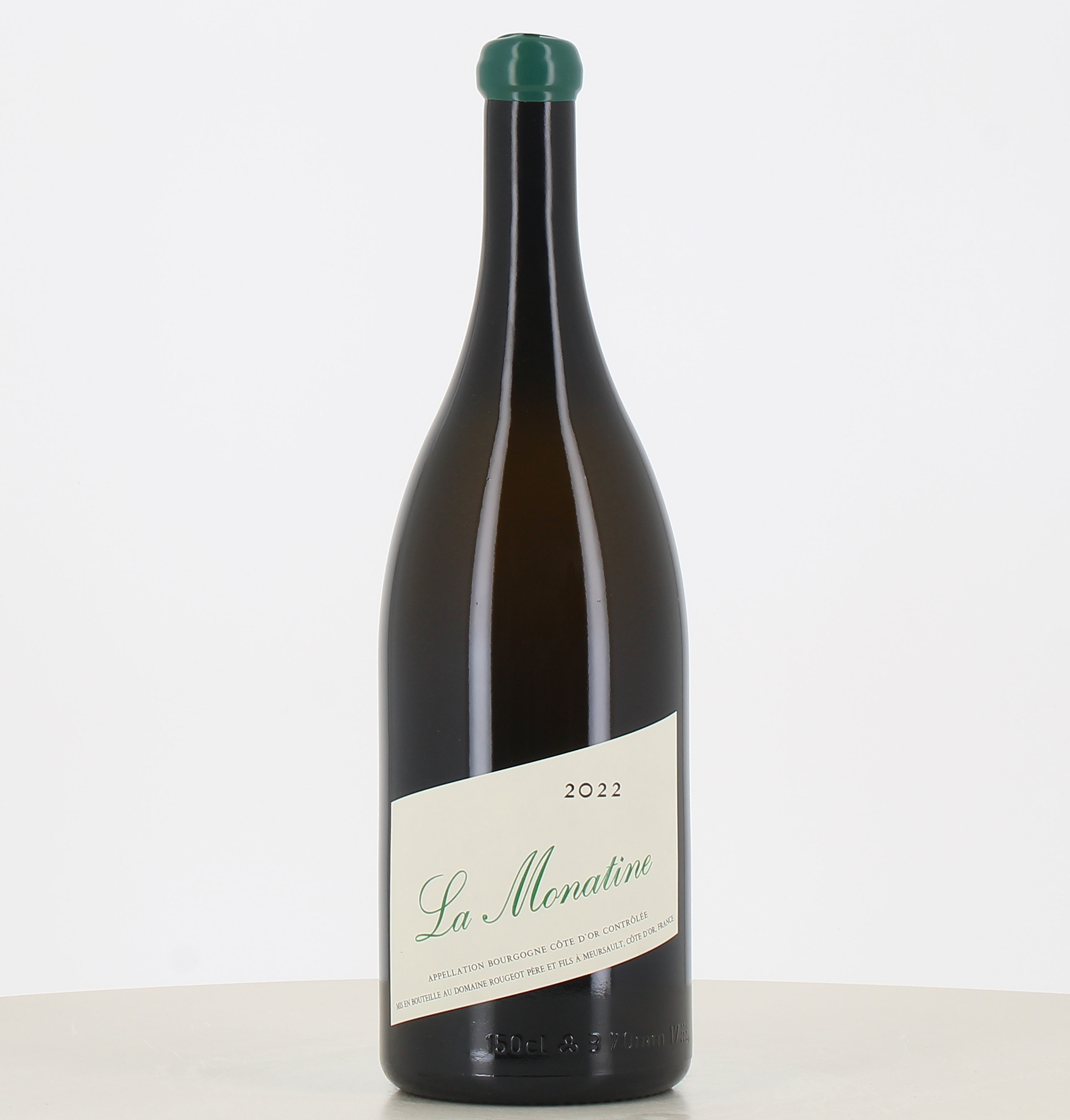 Magnum Bourgogne Côte d'Or blanco LA MONATINE sin sulfitos Domaine Rougeot 2022 Magnum Bourgogne Côte d'Or blanco LA MONATINE sin sulfitos Domaine Rougeot 2022