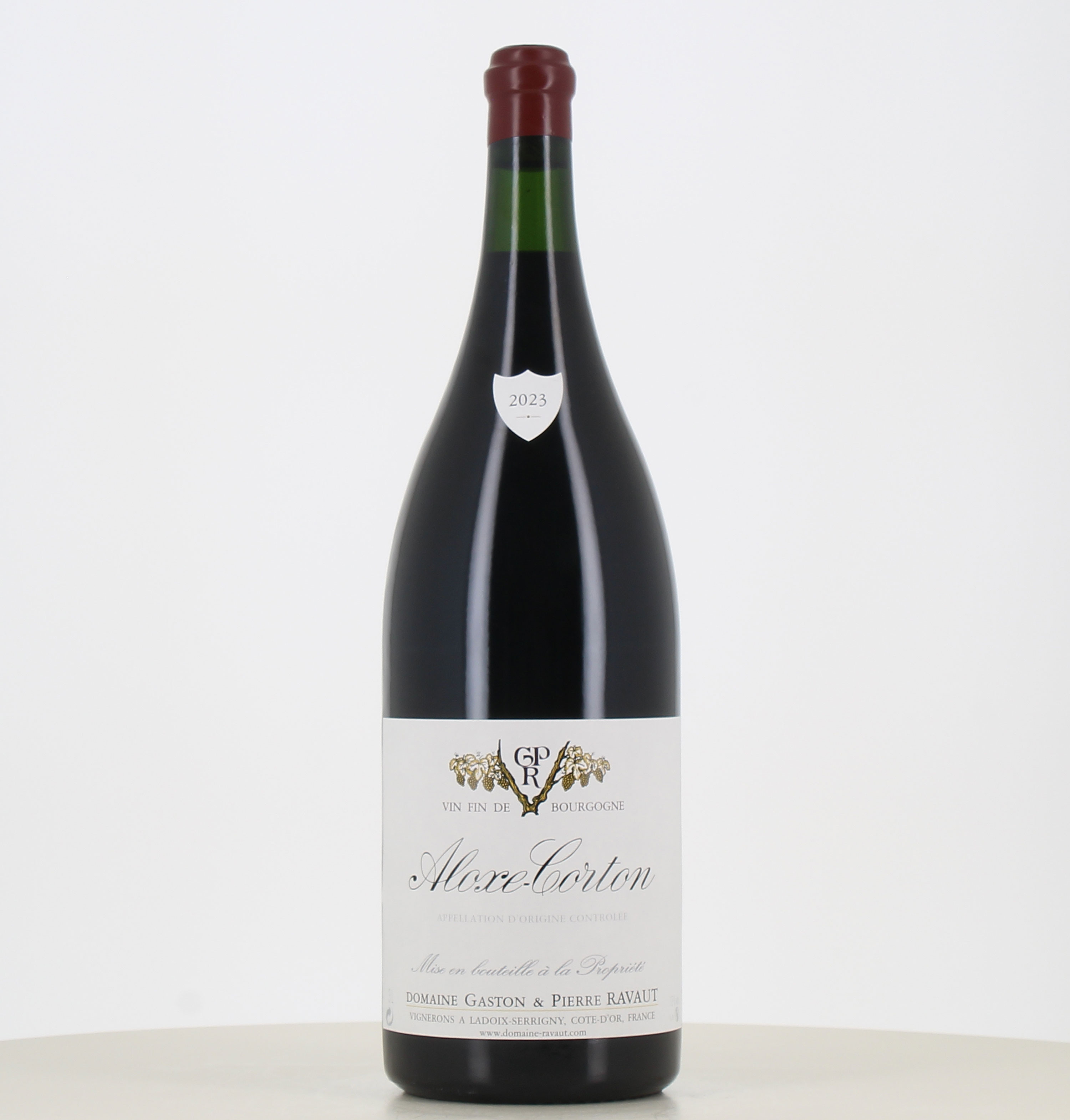 Jéroboam Rotwein Aloxe Corton Ravaut Gaston und Pierre 2023 