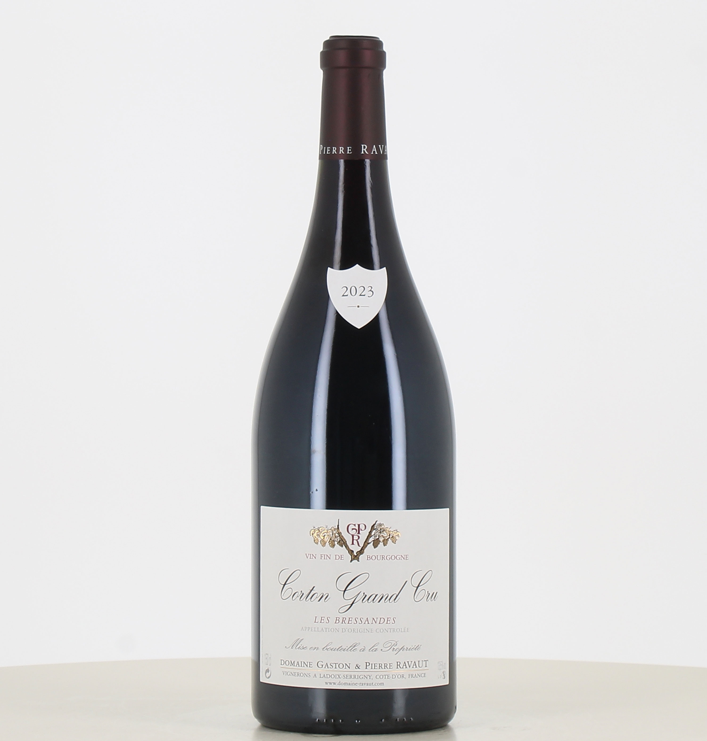 Magnum Rotwein Corton Bressandes Grand Cru Ravaut Gaston et Pierre 2023 