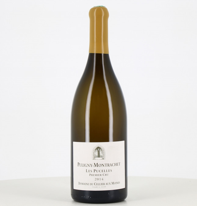 Magnum Puligny Montrachet Blanco 1er Cru Les Pucelles 2014 Cellier aux Moines 