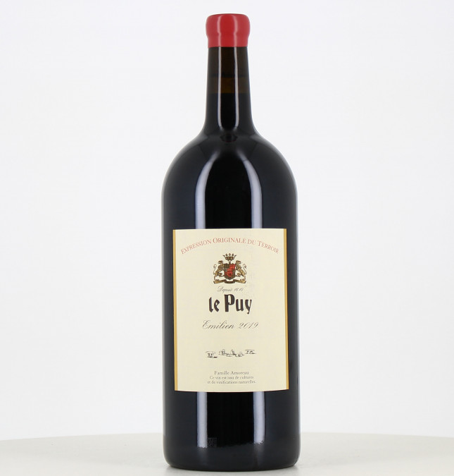 Doppio magnum di vino rosso Le Puy Emilien 2019 