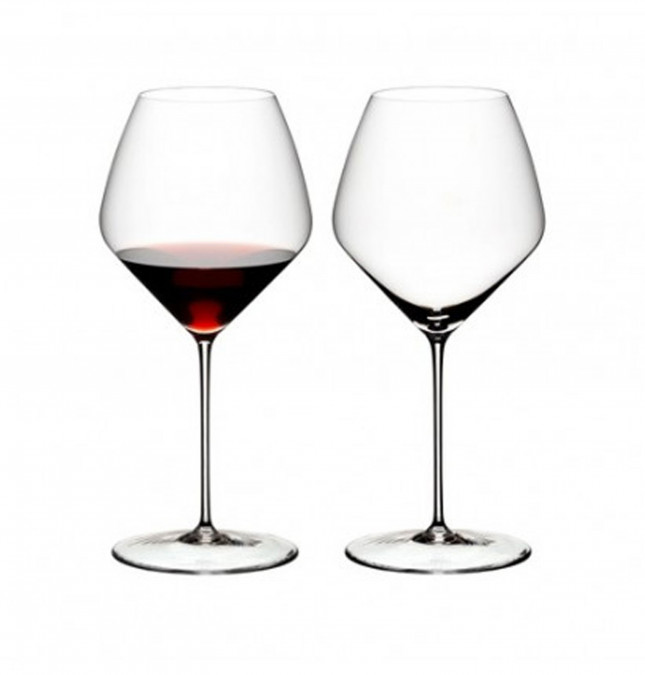 2 copas Pinot noir Veloce Riedel 