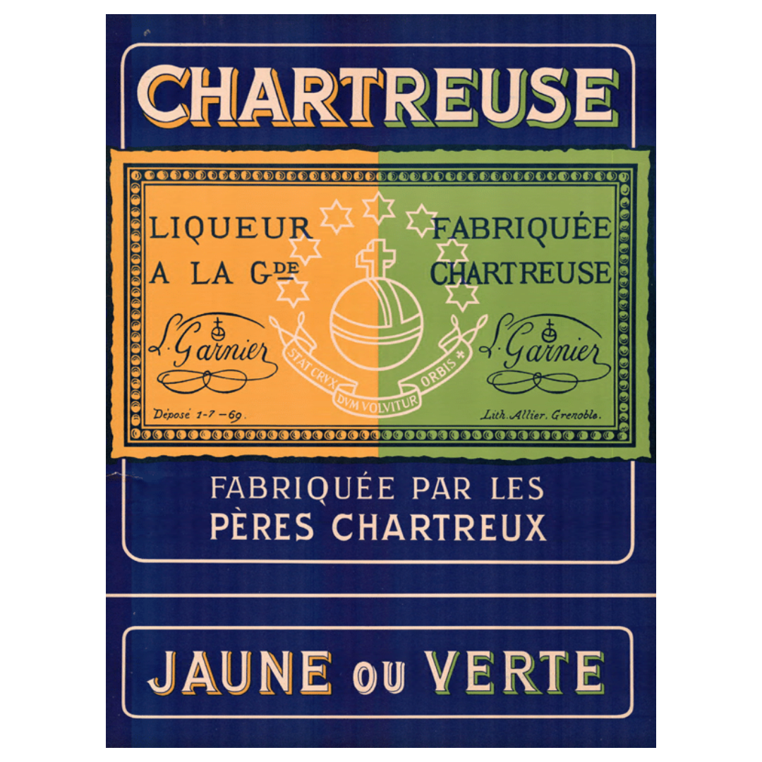 Nouvelle étiquette Chartreuse